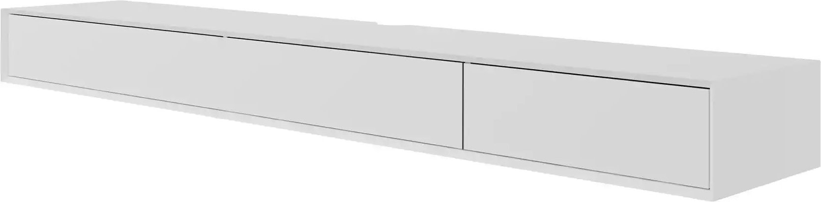 TV-Lowboard Stream ¦ weiß ¦ Maße (cm): B: 240 H: 22 T: 43.0 Kommoden & Sideboards > Lowboards - Höffner