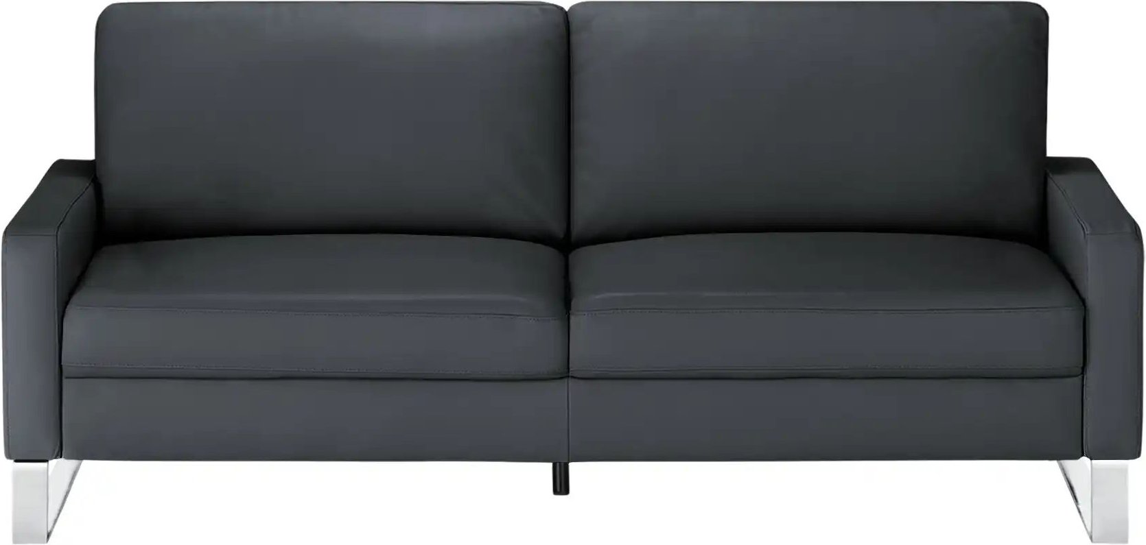 Max Schelling Einzelsofa aus Echtleder Maximum ¦ blau ¦ Maße (cm): B: 204 H: 86 T: 97.0 Polstermöbel > Sofas > 3-Sitzer ...