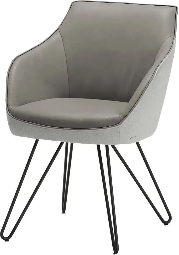 KOINOR Armlehnstuhl Dining System 4 ¦ grau ¦ Maße (cm): B: 60 H: 84 T: 67.0 Stühle > Esszimmerstühle > Esszimmerstühle ...