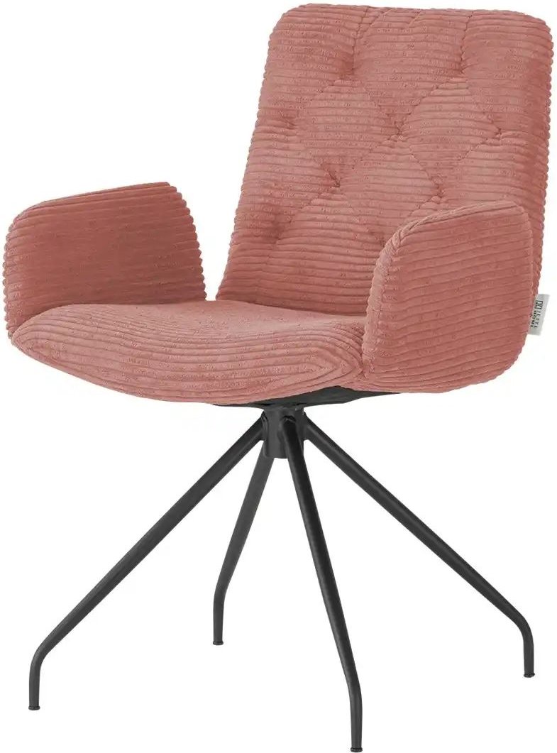Jette Home Polsterstuhl Salo ¦ rosa/pink ¦ Maße (cm): B: 59 H: 87 T: 66.0 Stühle > Esszimmerstühle > Esszimmerstühle mi...