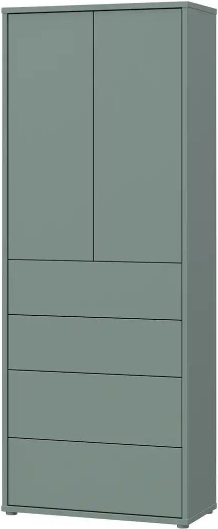 Mehrzweckschrank Bolognano ¦ grün ¦ Maße (cm): B: 74,5 H: 191,9 T: 34.9 Schränke > Mehr Schränke > Mehrzweckschränke - ...