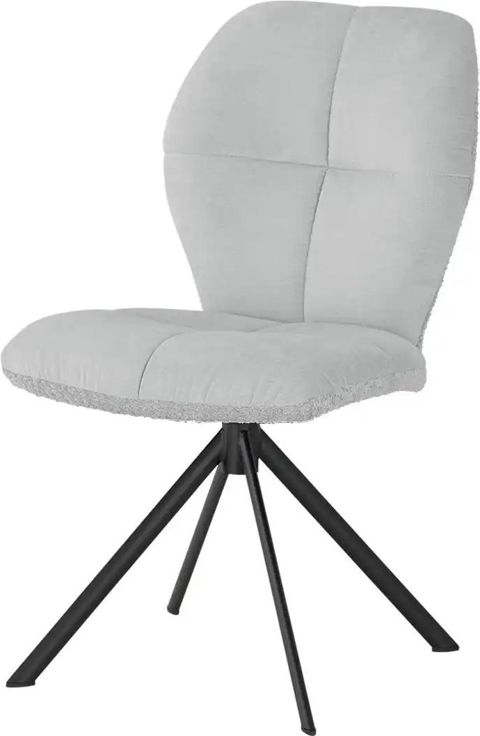 Wohnwert Polsterstuhl Luisa ¦ grau ¦ Maße (cm): B: 50 H: 90 T: 60.0 Stühle > Küchenstühle > Polster Küchenstühle - Höff...