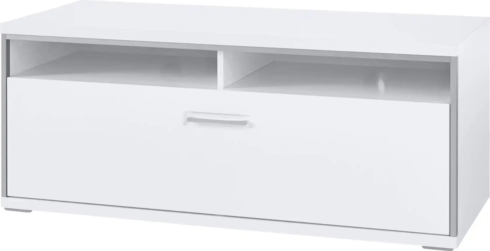 uno TV-Element Setto ¦ weiß ¦ Maße (cm): B: 124 H: 51 T: 51.0 Kommoden & Sideboards > Lowboards - Höffner