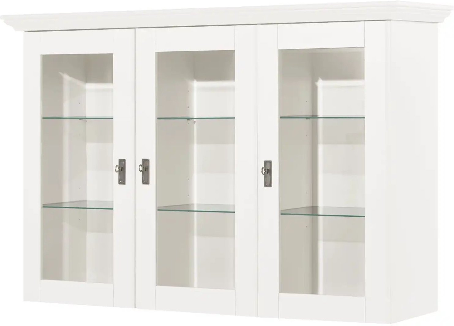 maison bleue Vitrinenaufsatz für Sideboard Florian ¦ weiß ¦ Maße (cm): B: 171,3 H: 112 T: 48.0 Schränke > Buffets - Höff...