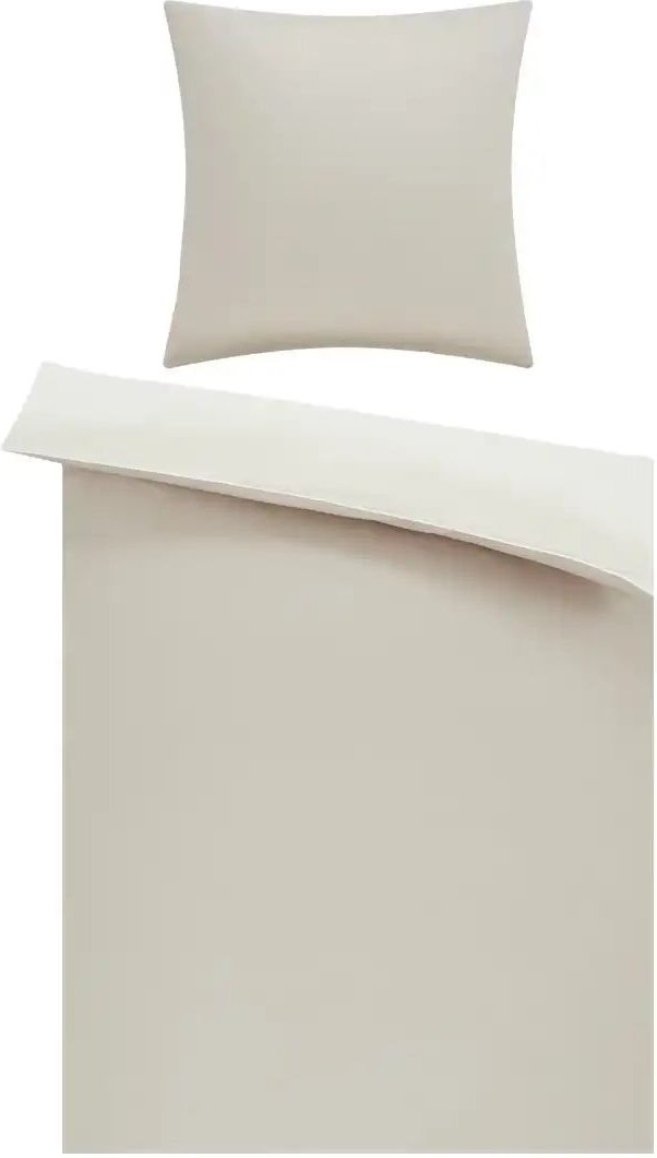 como Satin Wende-Bettwäsche Satin Piping ¦ creme ¦ Maße (cm): B: 200 Bettwaren > Bettwäsche > Bettwäsche ganzjährig - H...