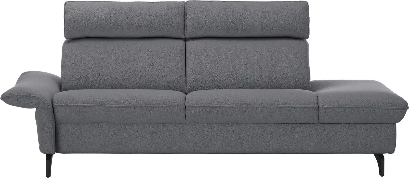 himolla Recamiére 1926 ¦ grau ¦ Maße (cm): B: 233 H: 106 T: 100.0 Polstermöbel > Ottomanen & Recamiere - Höffner