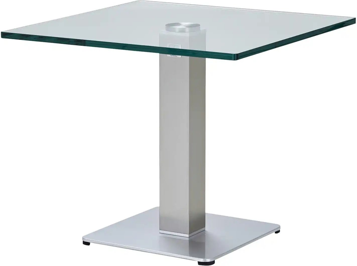 Beistelltisch Rimini ¦ transparent/klar ¦ Maße (cm): B: 60 H: 50,5 Tische > Beistelltische > Beistelltische ohne Rollen...