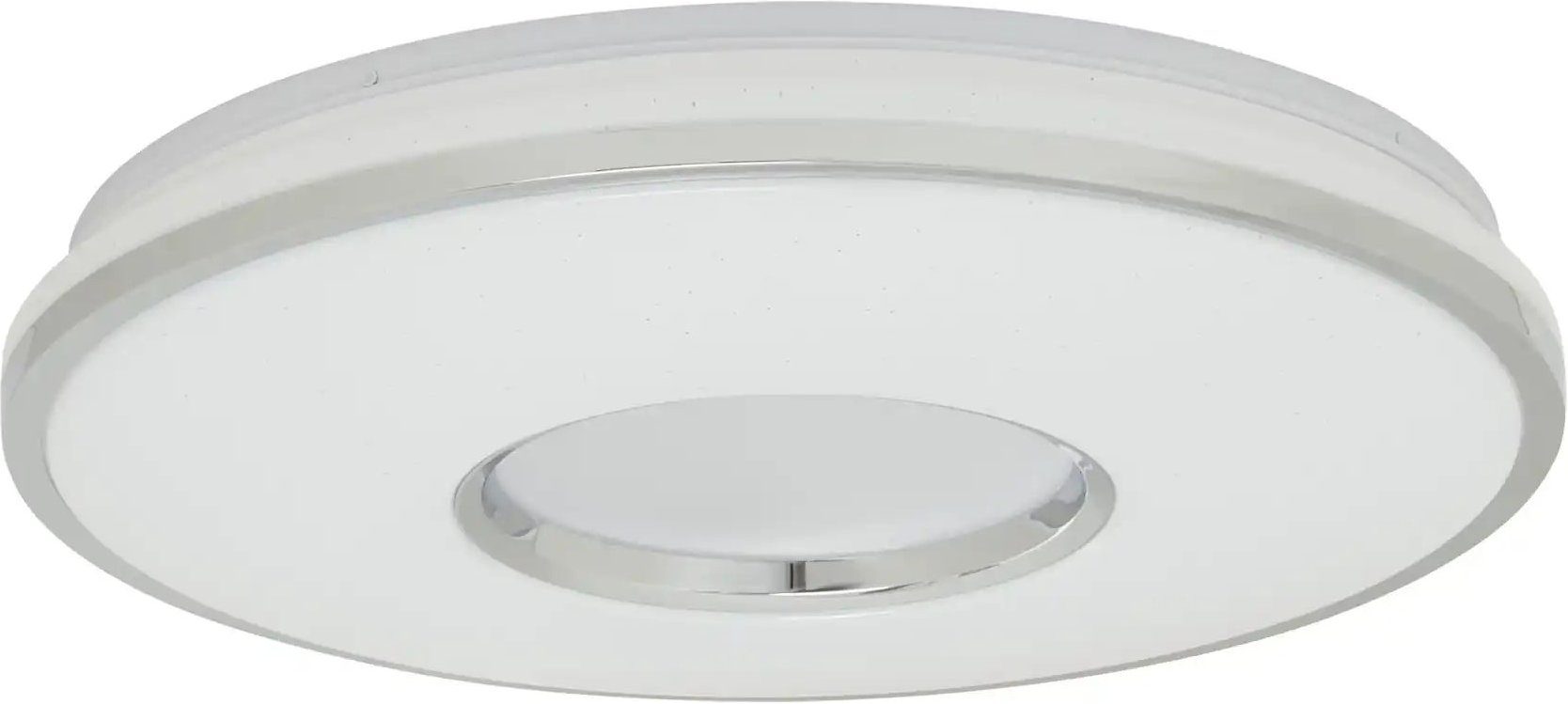 KHG LED-Deckenleuchte chrom mit Fernbedienung ¦ silber ¦ Maße (cm): H: 8,5 Ø: 49 Lampen & Leuchten > Deckenleuchten ...