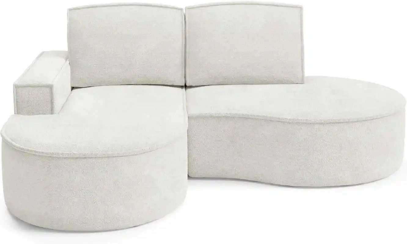 Ecksofa Flow ¦ weiß ¦ Maße (cm): B: 210 H: 88 Polstermöbel > Sofas > Ecksofas - Höffner