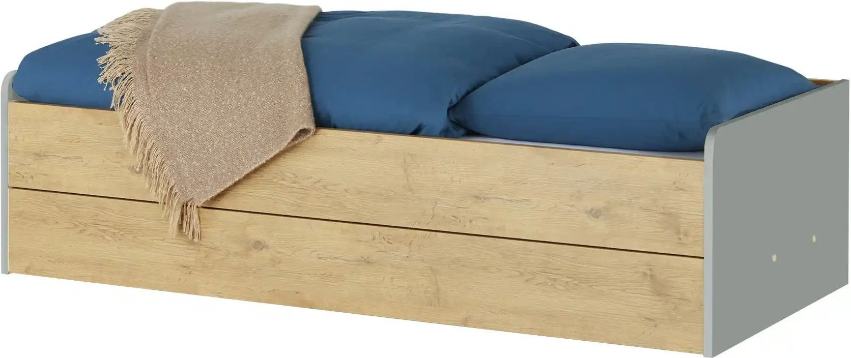 Stauraumbett Grow Up ¦ holzfarben ¦ Maße (cm): B: 127 H: 54,5 Betten > Bettgestelle - Höffner