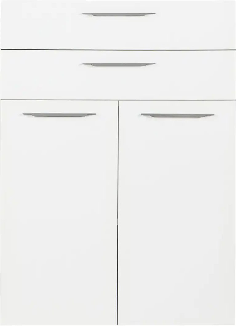 Türenpaar und 2 Schübe Donau ¦ weiß ¦ Maße (cm): B: 75 H: 104,5 T: 1.8 Sonstiges Zubehör - Höffner