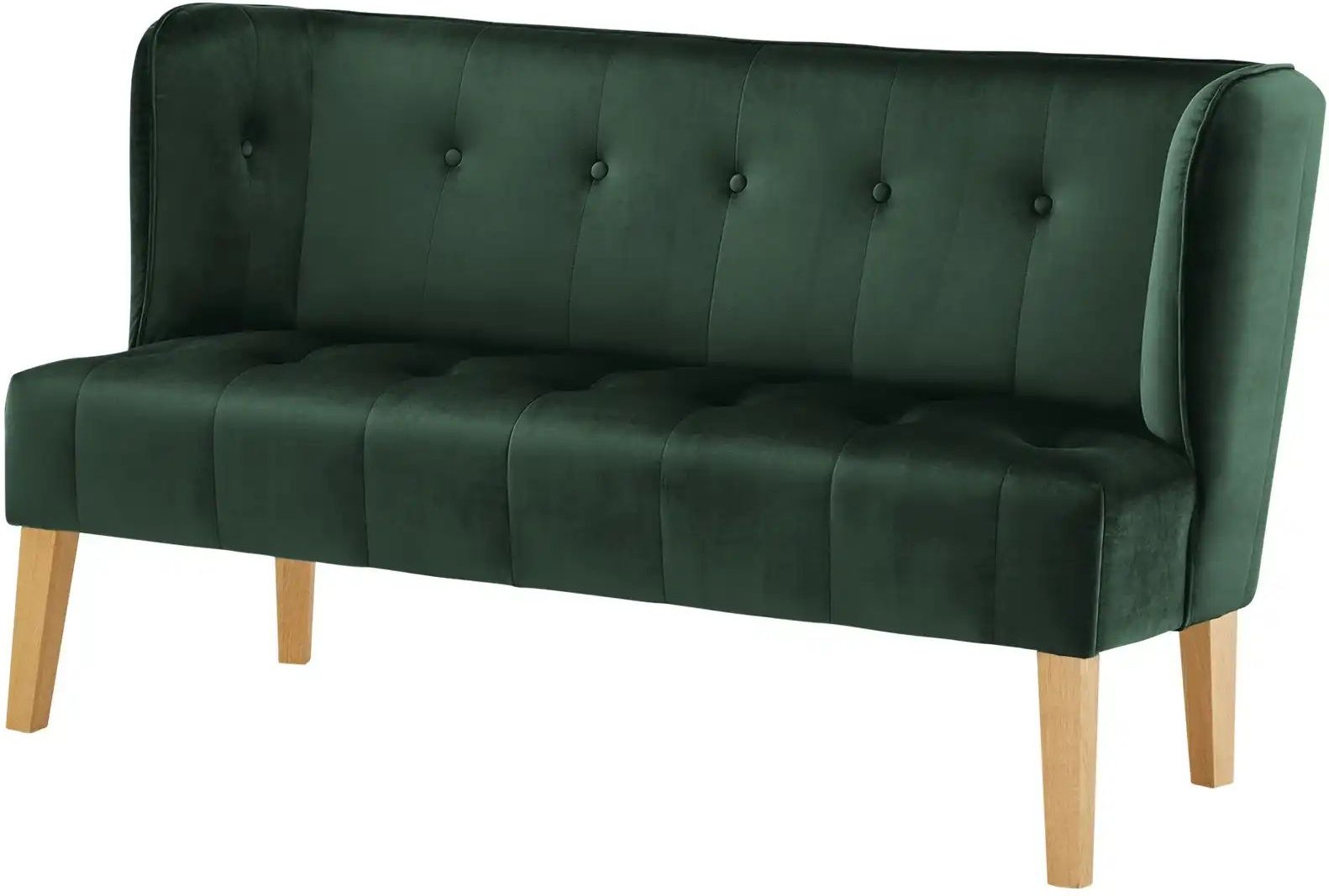 switch Küchensofa Bella ¦ grün ¦ Maße (cm): B: 158 H: 90 T: 72.0 Bänke > Einzelbänke - Höffner