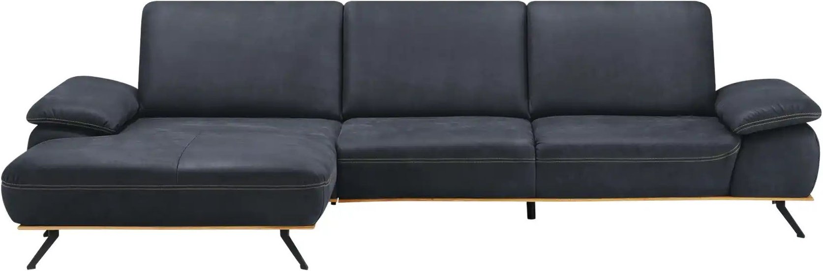 Thumbnail - meinSofa Ecksofa Fiona ¦ blau ¦ Maße (cm): B: 322 H: 89 T: 187.0 Polstermöbel > Sofas > Ecksofas - Höffner