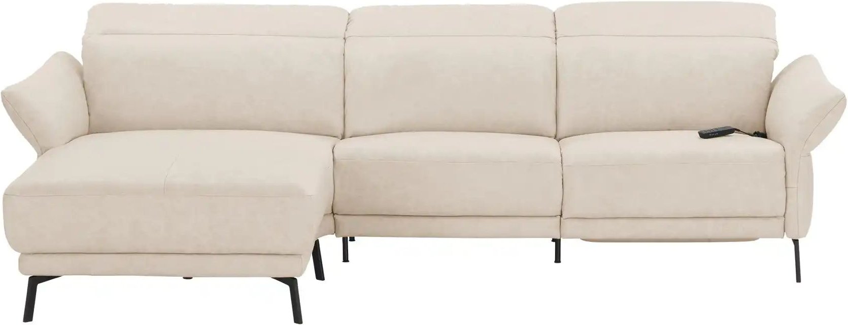 Wohnwert Ecksofa Leder Bellana ¦ beige ¦ Maße (cm): B: 291 H: 101 T: 176.0 Polstermöbel > Sofas > Ecksofas - Höffner