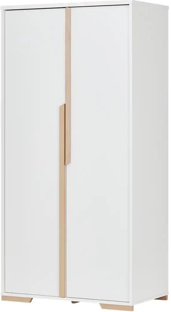 pinio Kleiderschrank Soe ¦ weiß ¦ Maße (cm): B: 98,5 H: 195 T: 56.0 Baby > Babymöbel > Babykleiderschränke - Höffner