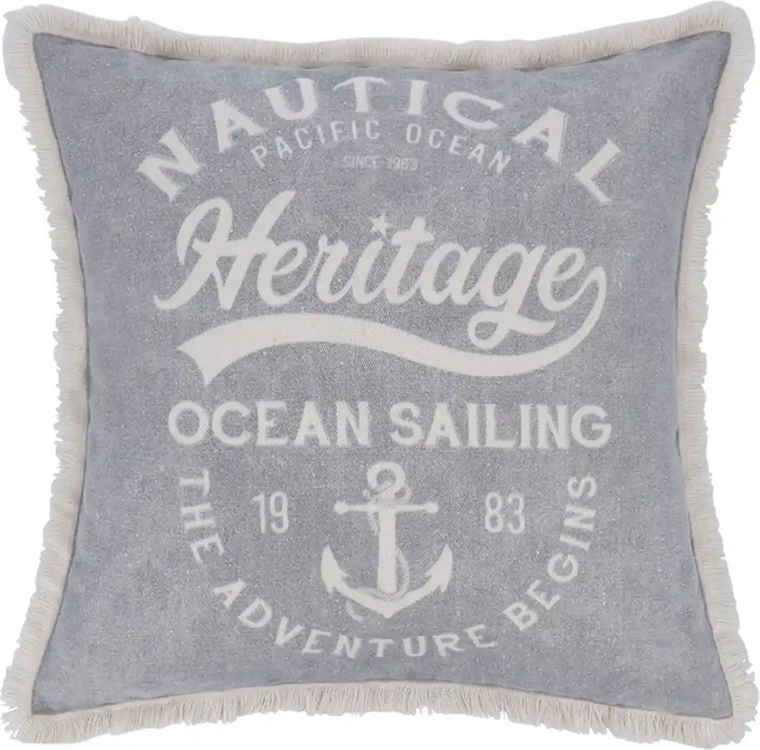 Thumbnail - como Kissen Maritim ¦ blau ¦ Maße (cm): B: 45 Dekokissen & Decken > Kissen > Dekokissen - Höffner