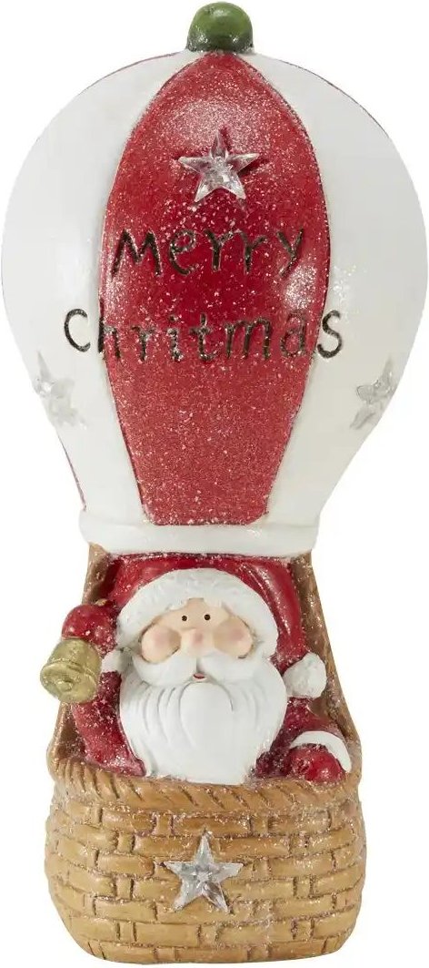 Thumbnail - HOME STORY LED Weihnachtsfigur ¦ rot ¦ Magnesia ¦ Maße (cm): B: 20 H: 43 T: 20.0 Weihnachten - Höffner