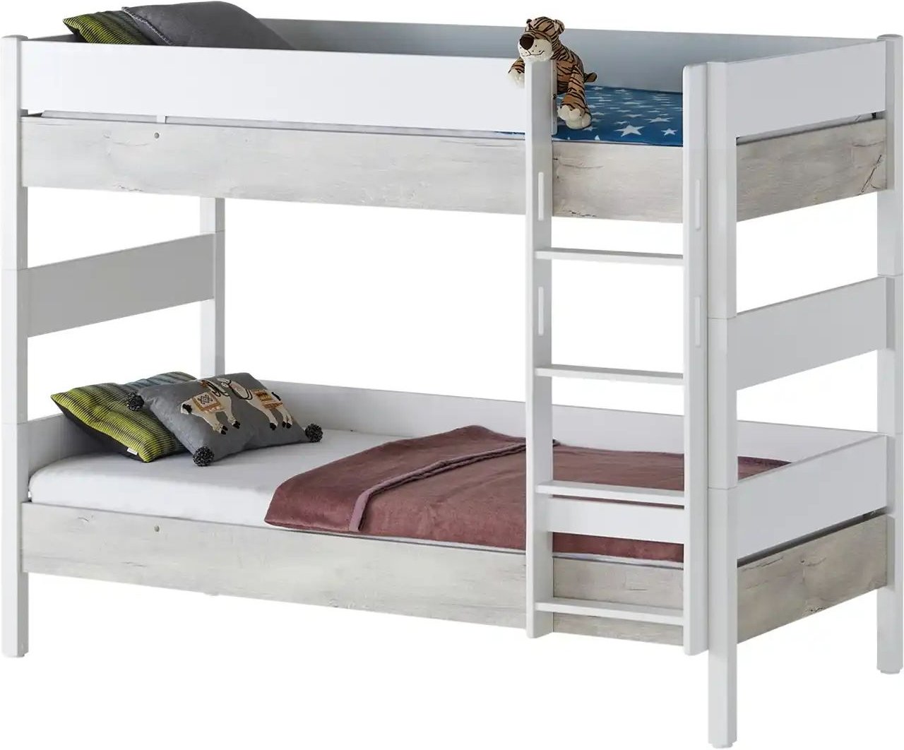 PAIDI Etagenbett Kira ¦ weiß ¦ Maße (cm): B: 210,4 H: 106,3 T: 161.8 Betten > Bettgestelle - Höffner