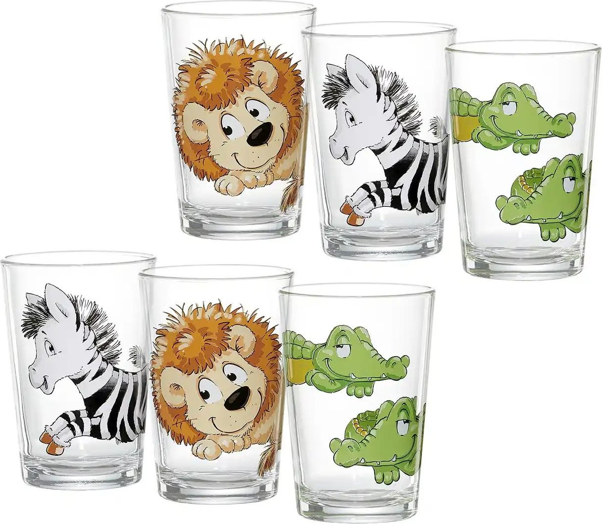 Ritzenhoff & Breker Becherset 6-teilig ¦ mehrfarbig ¦ Glas ¦ Maße (cm): H: 25 Gläser & Karaffen - Höffner