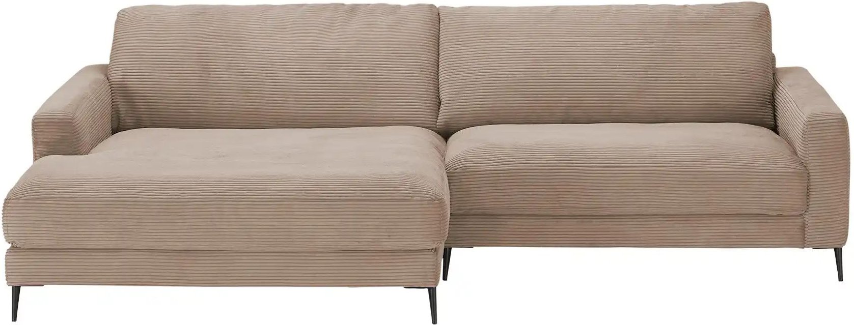 Gray & Jones Cord-Sofa CAP FERRAT 1.2 ¦ braun ¦ Maße (cm): B: 272 H: 84 T: 190.0 Polstermöbel > Sofas > Ecksofas - Höff...
