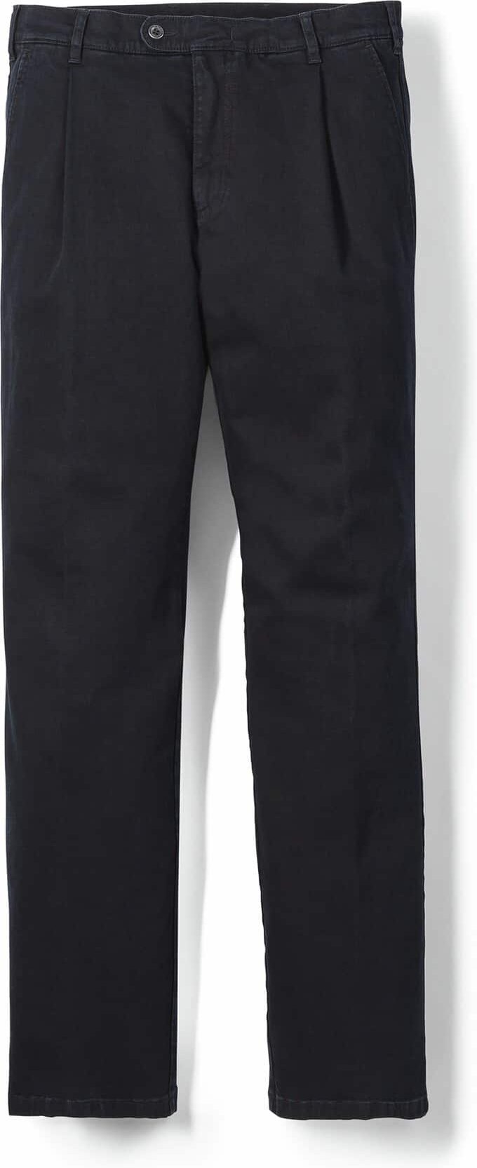 Extraglatt Flex-Bundfaltenjeans