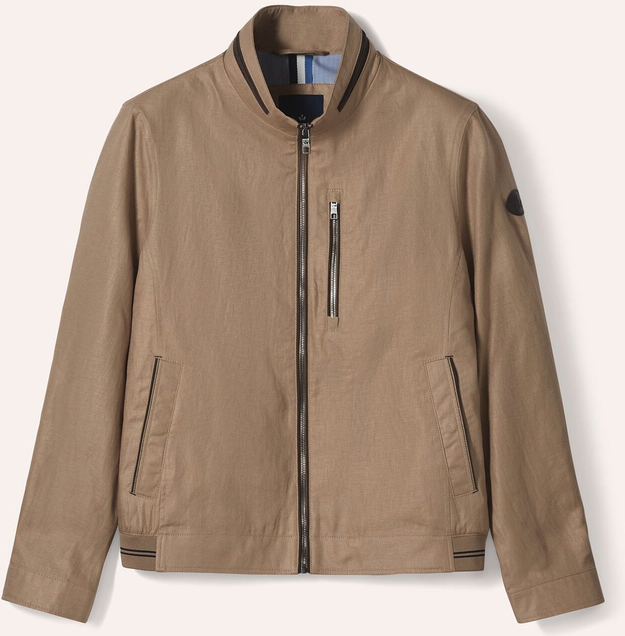 Leinenblouson Leicht und Luftig