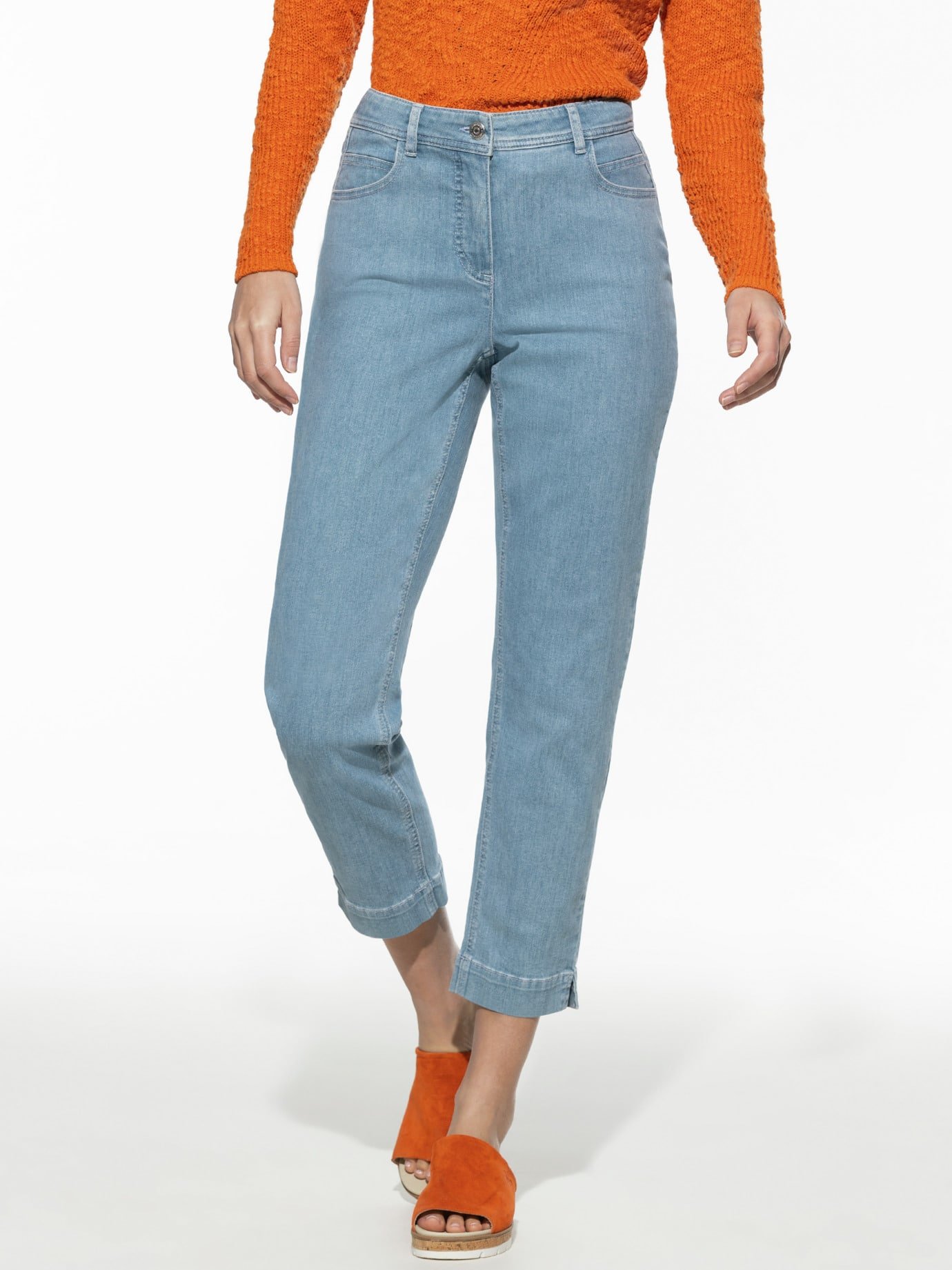 7/8-Jeans Slim-Effekt