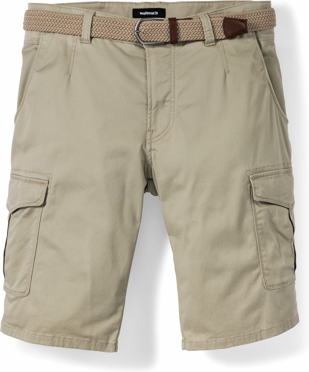 Extraglatt Gürtel Cargo-Bermudas