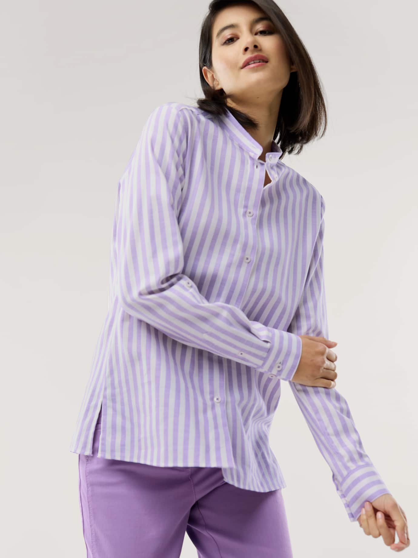 Stehkragenbluse Feel Good