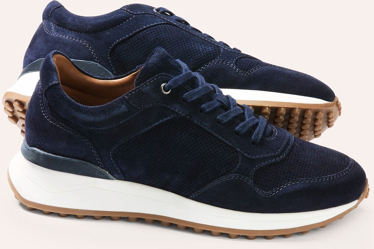 Velours Perfo Sneaker