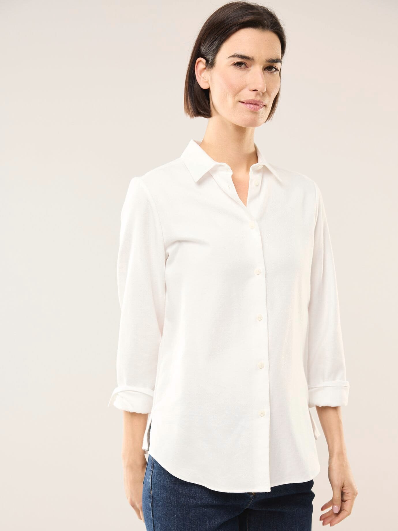 Hemdbluse aus Thermoflanell