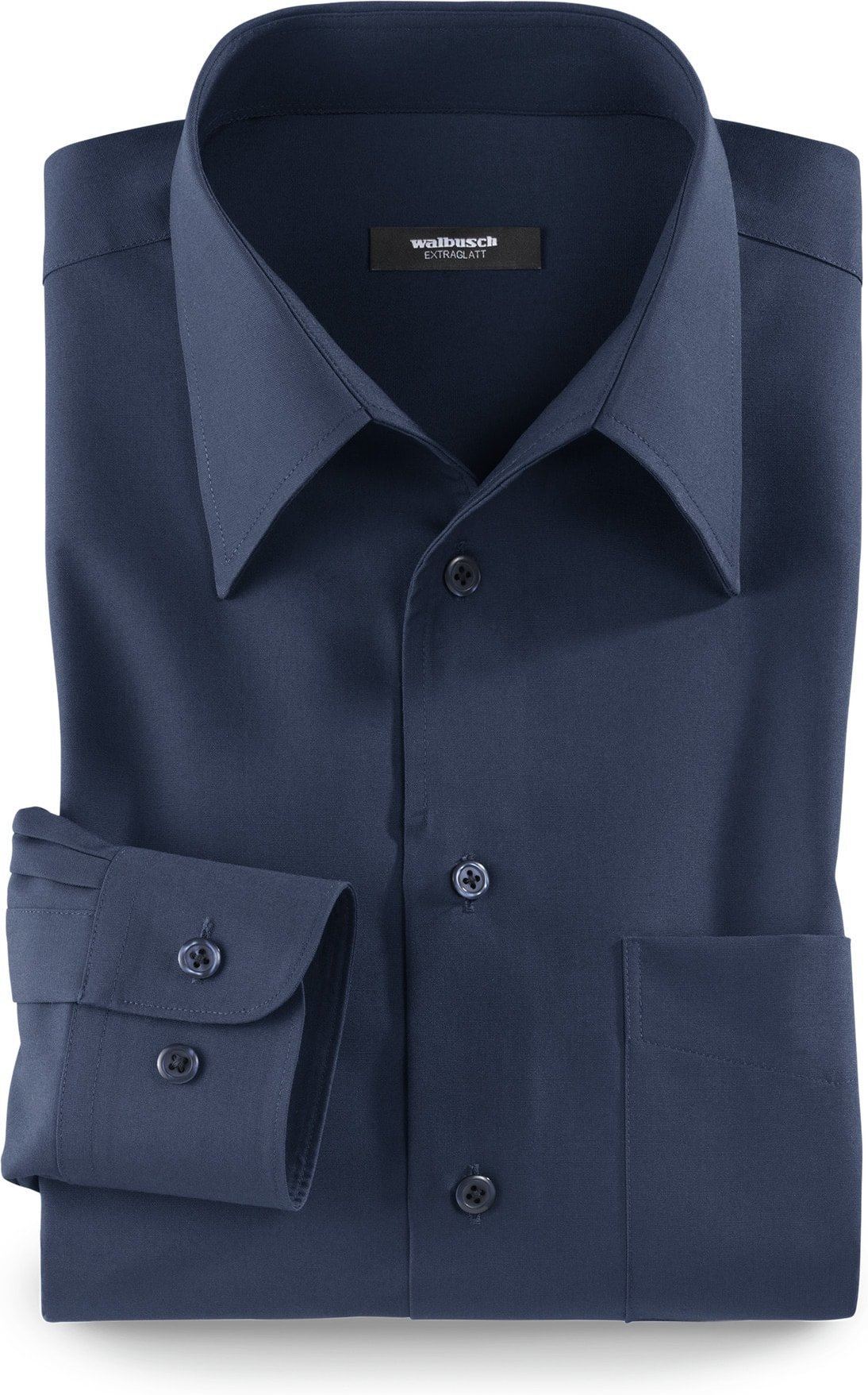 Thumbnail - Extraglatt-Hemd Walbusch-Kragen