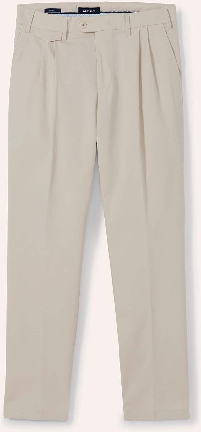 Feintwill Bundfalten-Chino