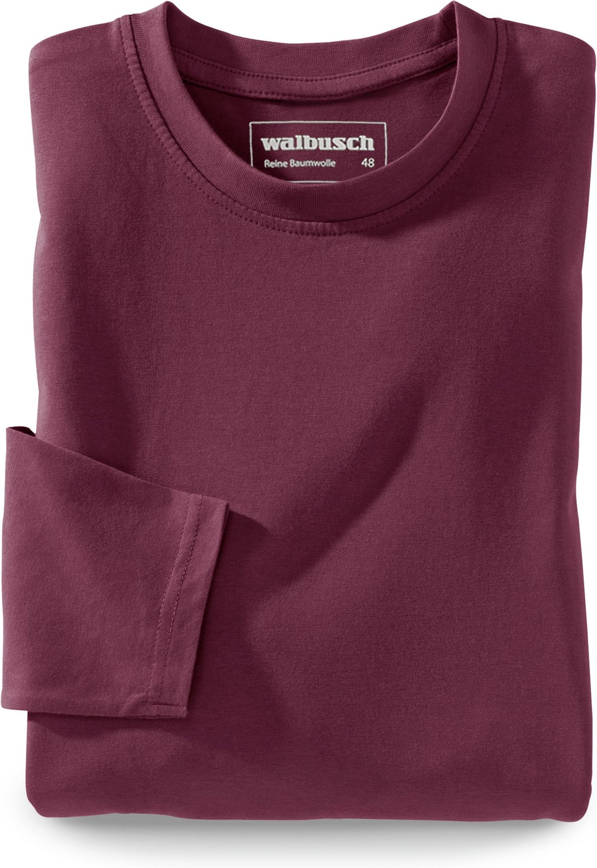 Langarm-Shirt Rundhalsausschnitt