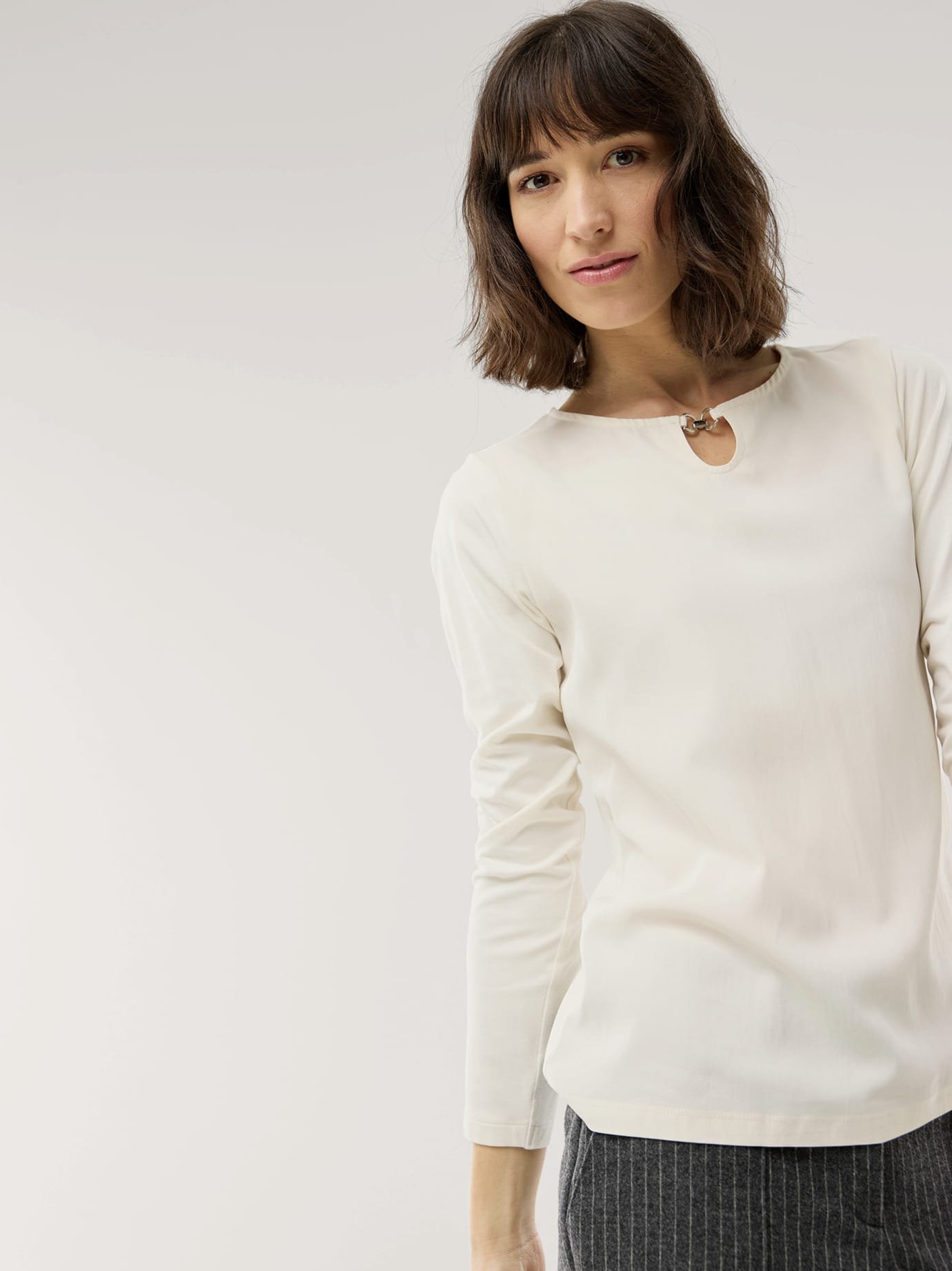 Viskoseshirt Materialmix