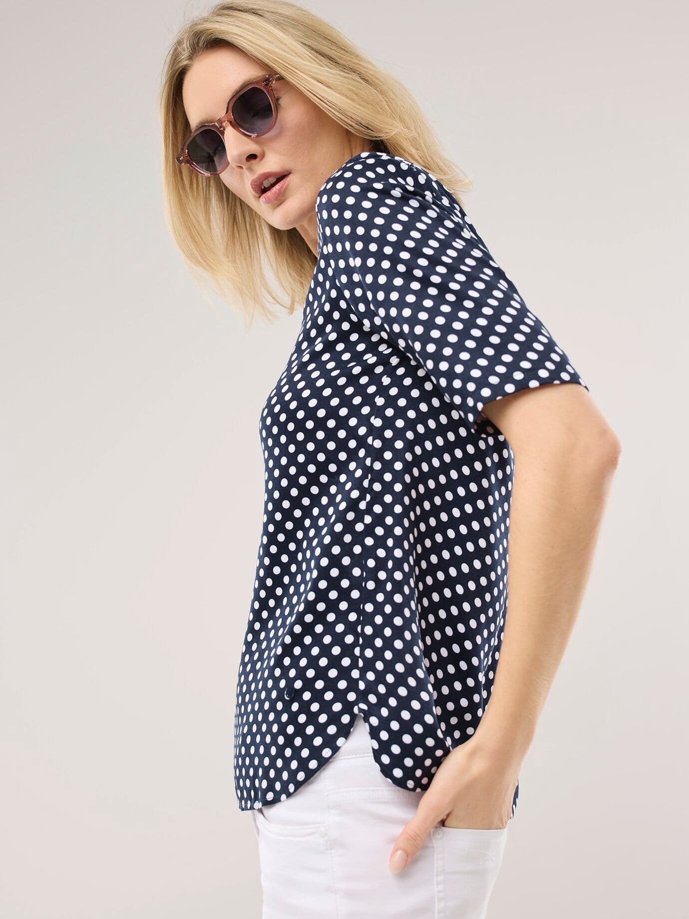 T-Shirt-Bluse Extra Leicht