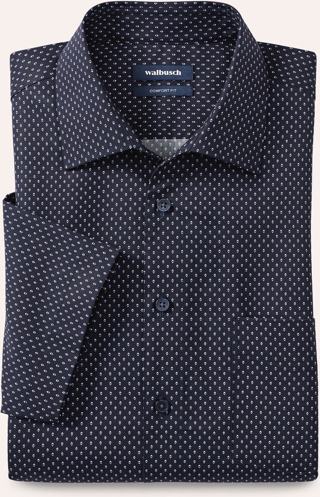 Extraglatt-Hemd Walbusch-Kragen