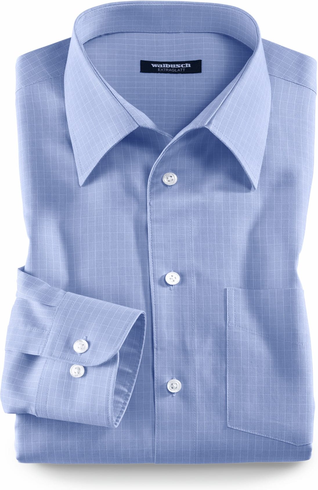 Thumbnail - Extraglatt-Hemd Walbusch-Kragen