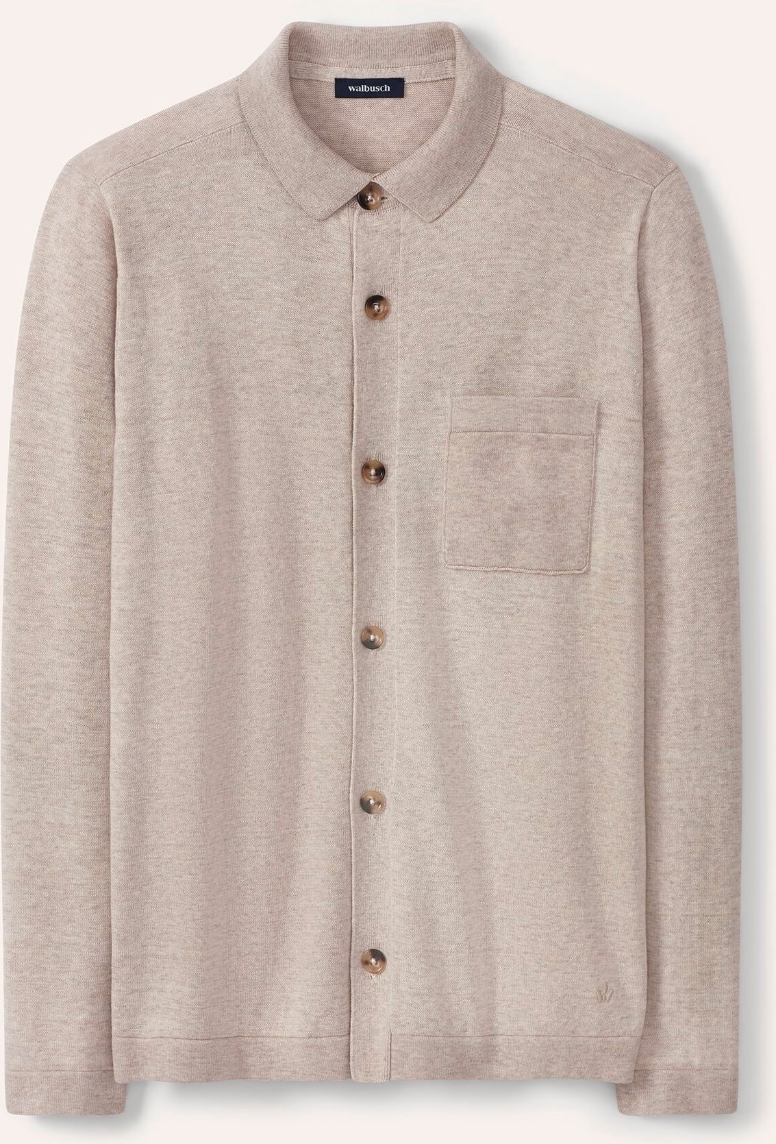 Geknöpftes Strickpolo