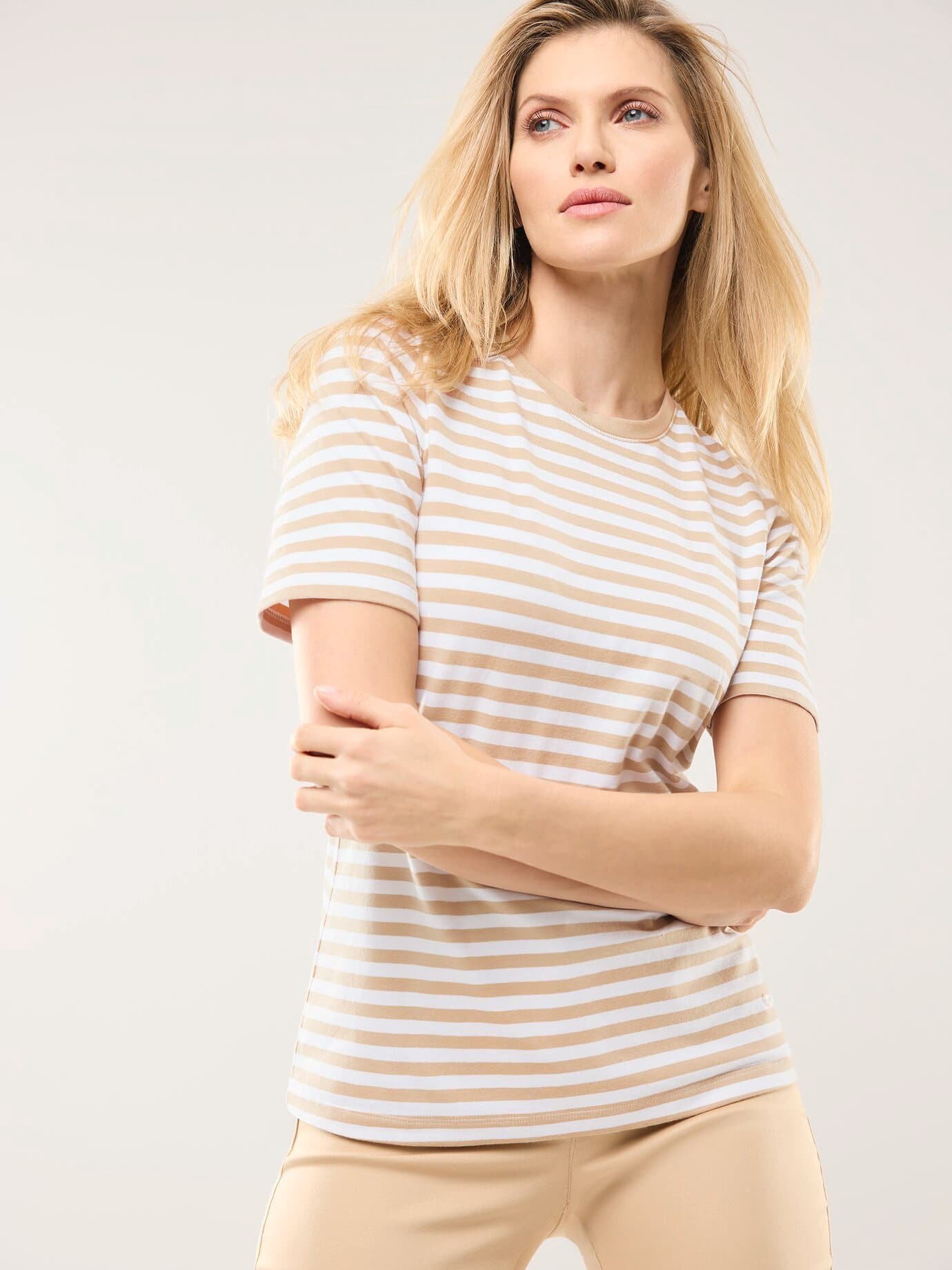 Baumwoll Ringelshirt