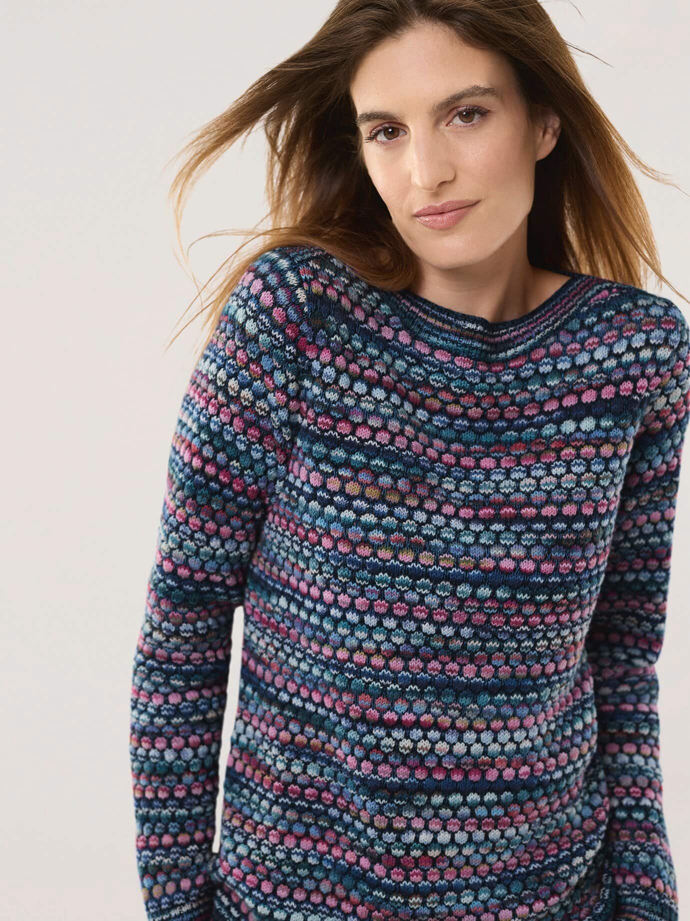 KERO-Pullover Farbenspiel