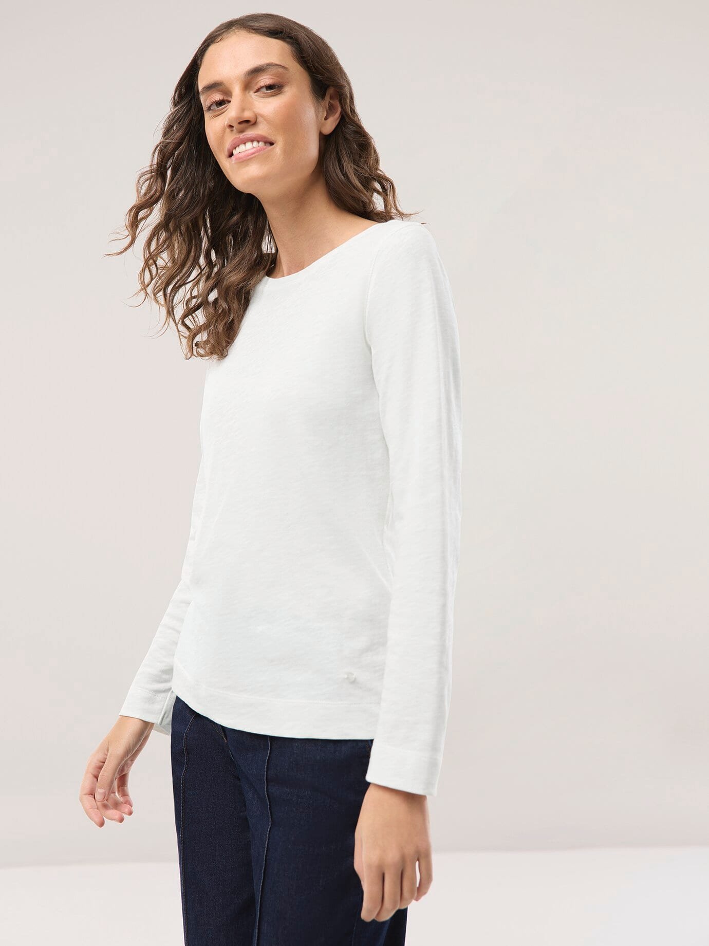 Baumwollshirt aus Flammengarn