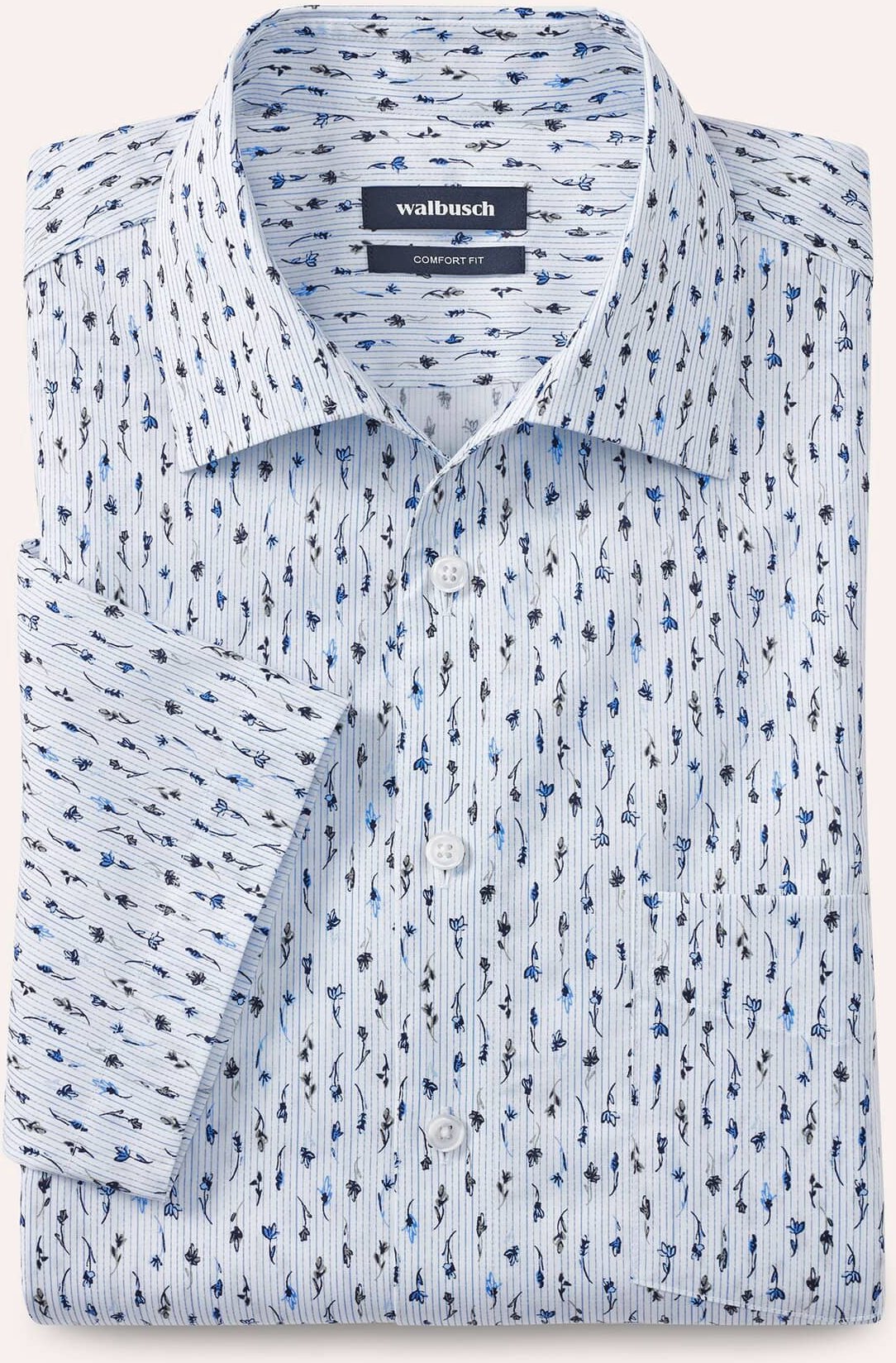 Extraglatt-Hemd Walbusch-Kragen