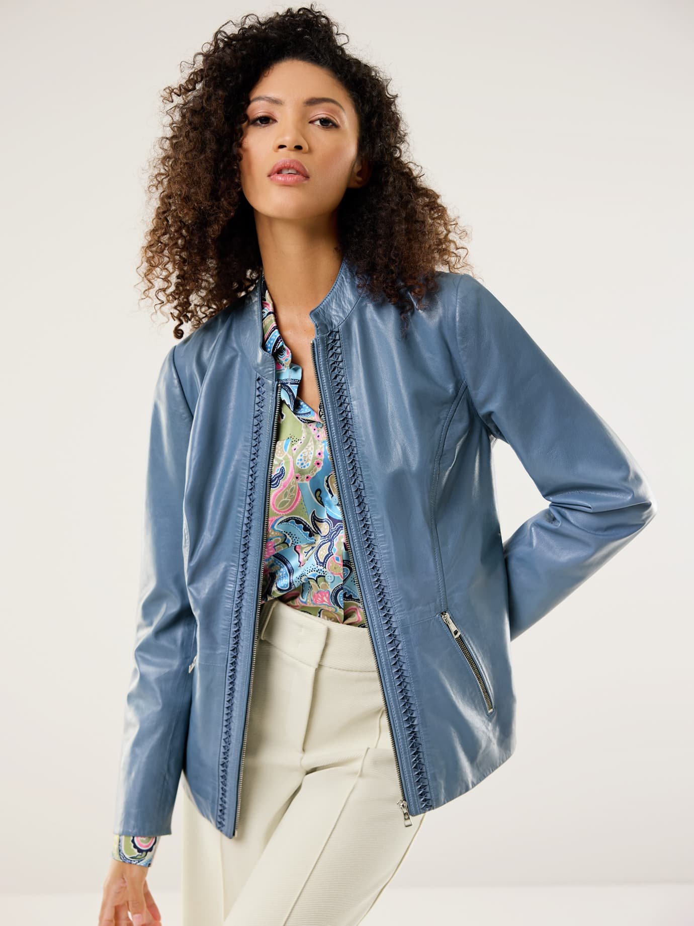 Lammnappa Jacke Sommerleicht