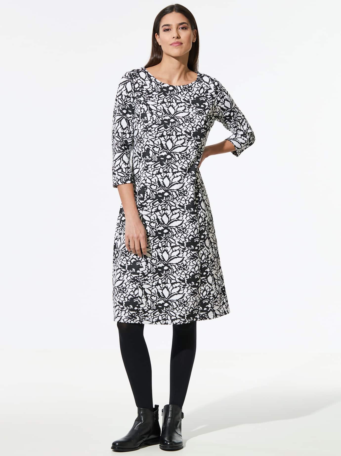 Thumbnail - Softjersey-Jacquardkleid