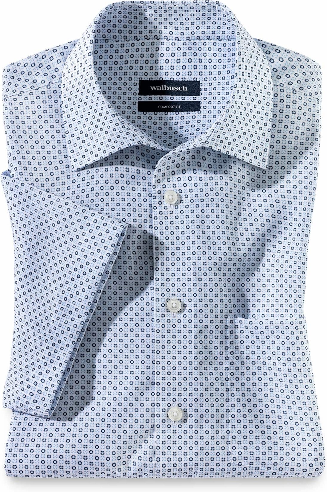 Extraglatt-Hemd Walbusch Kragen