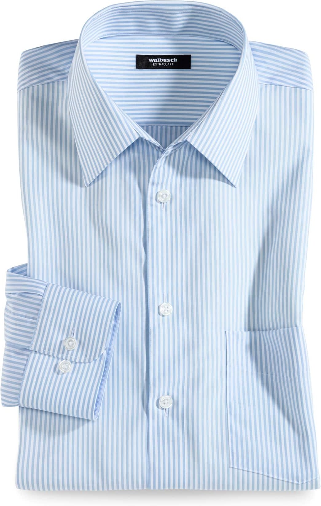 Thumbnail - Extraglatt-Hemd Walbusch-Kragen