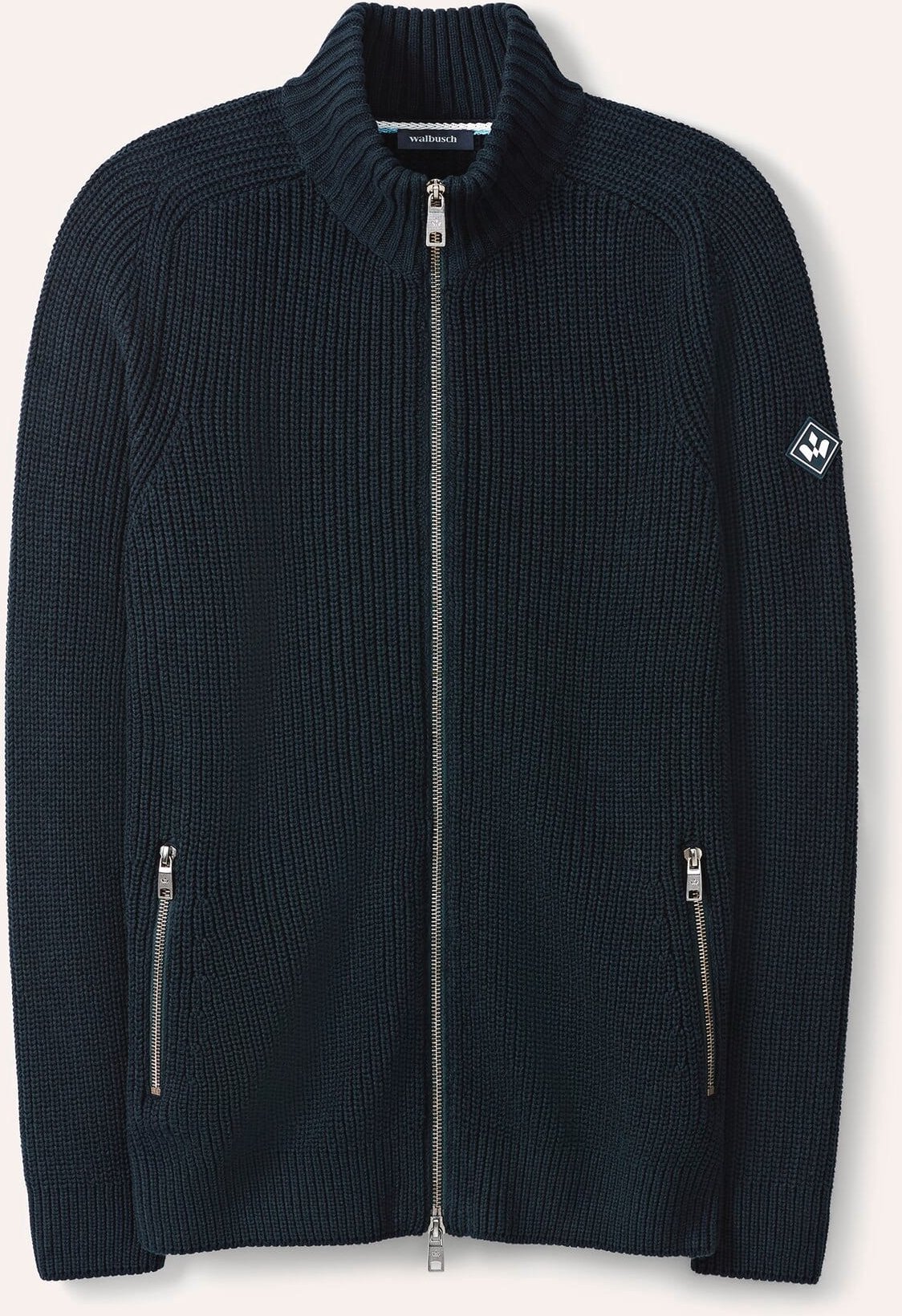 Zip-Jacke Patentstrick