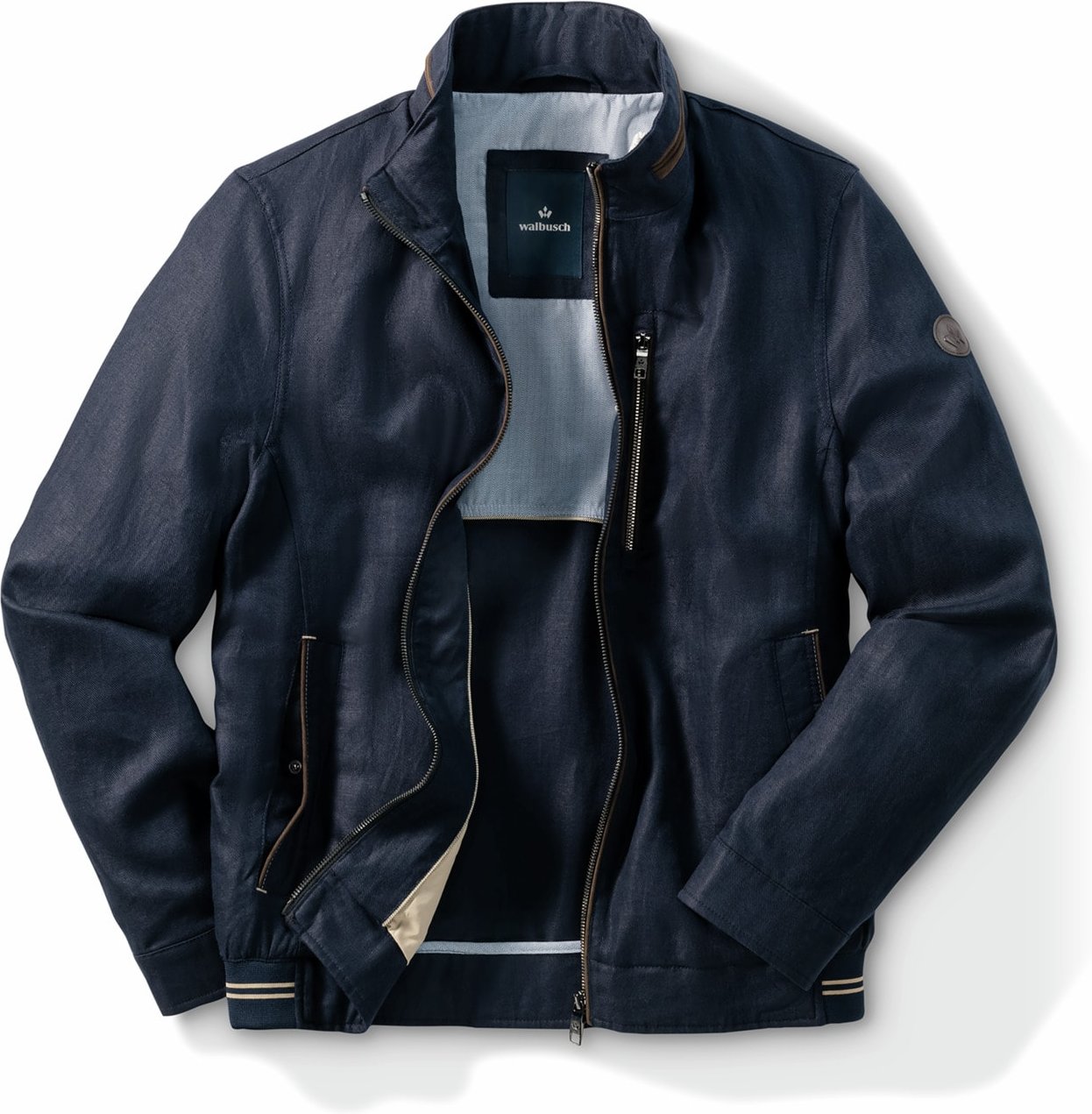 Leinenblouson Leicht und Luftig