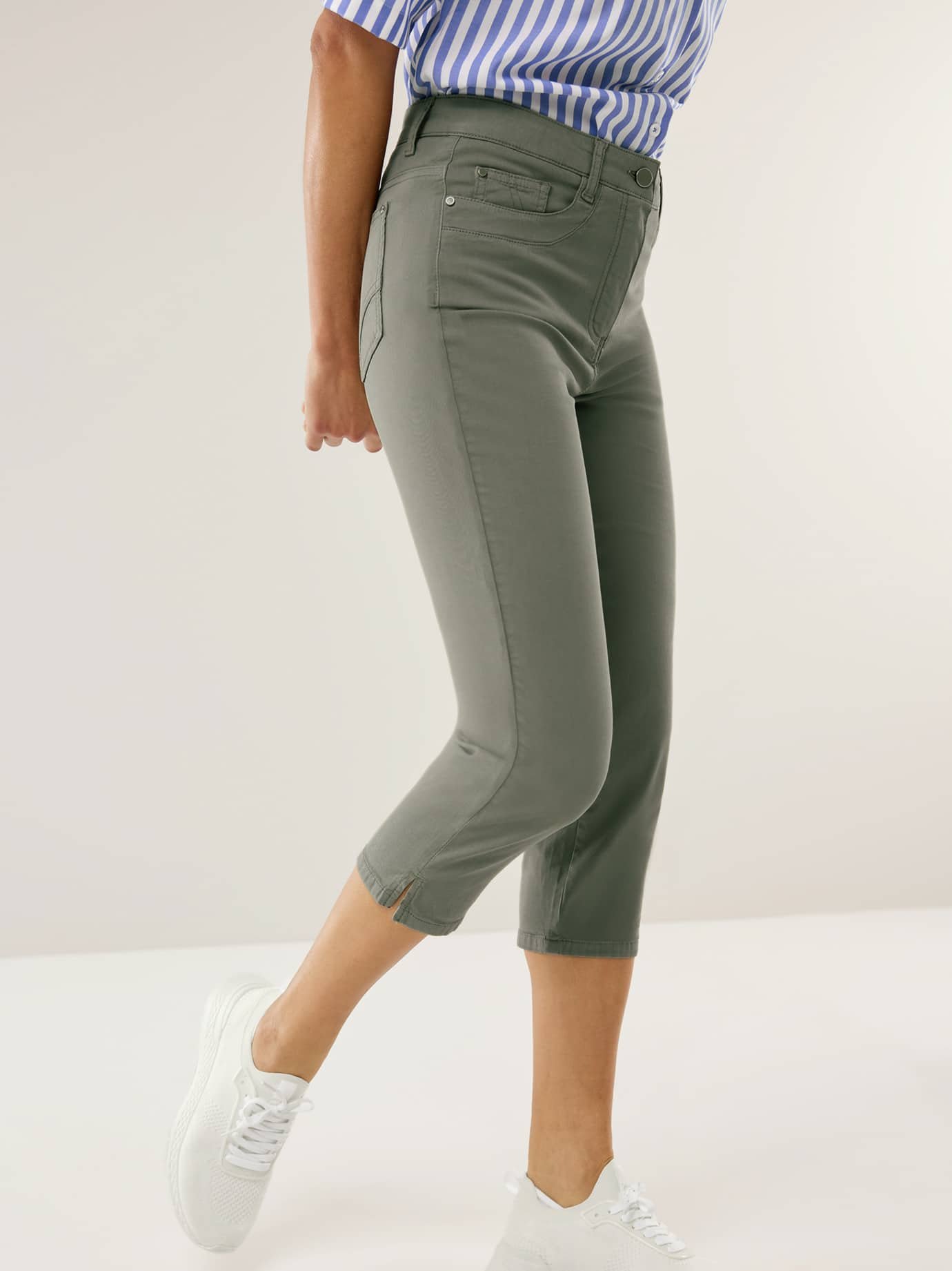 Baumwoll-Capri Supersoft